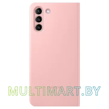 Чехол Samsung Smart LED View Cover для Galaxy S21+ (розовый) картинка 2